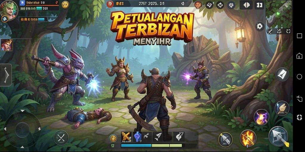 Tampilan gameplay Open World yang menakjubkan di 2757.