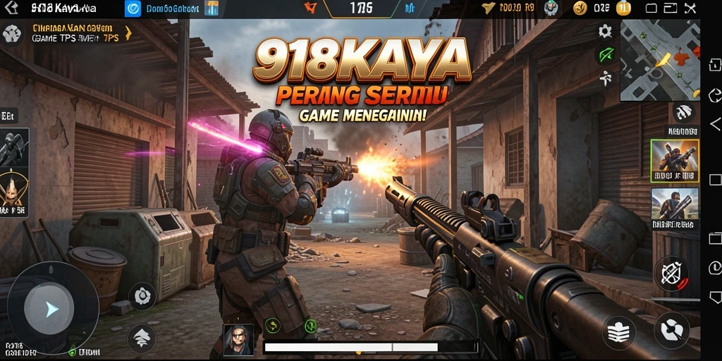 Tampilan gameplay <strong>918KAYA</strong> yang penuh aksi dan strategi menarik.