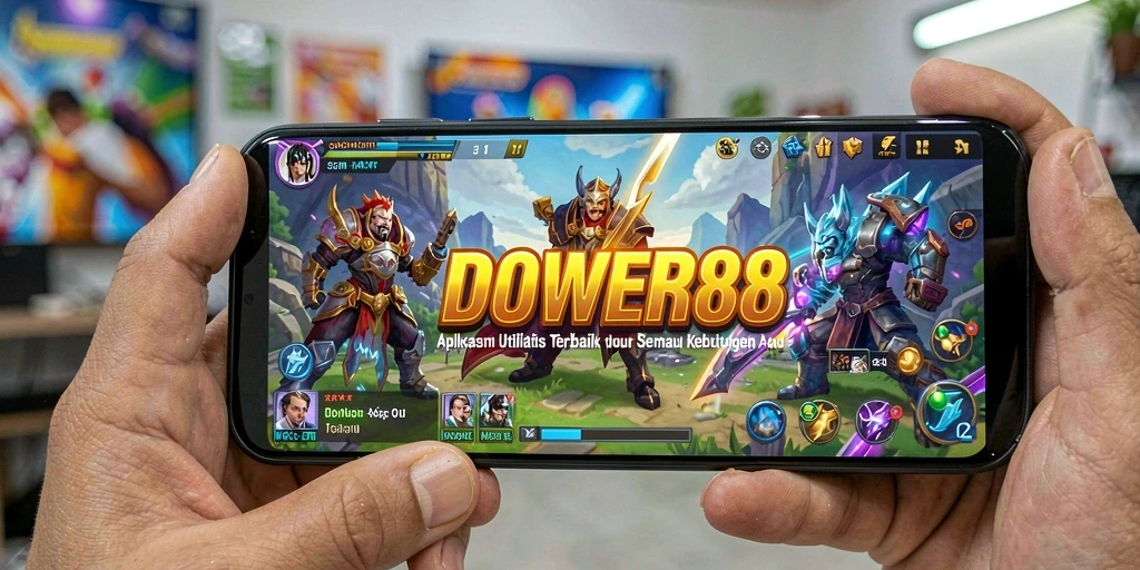 Tampilan antarmuka DOWER88 yang sederhana dan fungsional.
