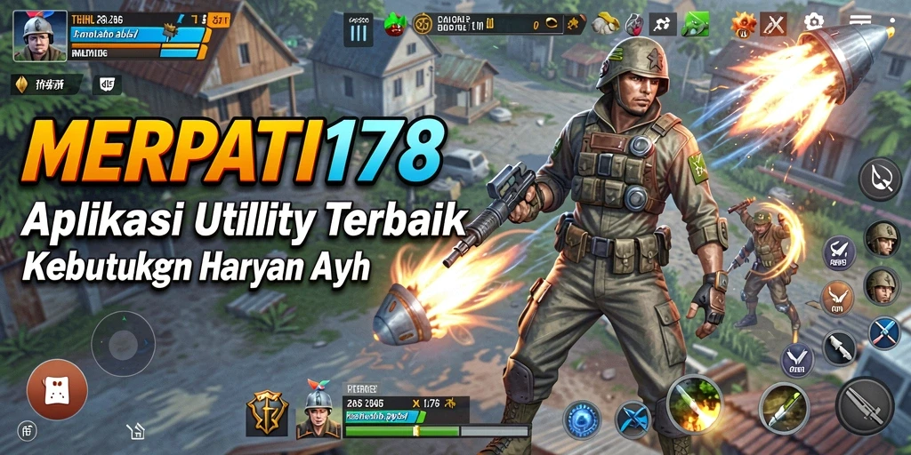 Tampilan antarmuka MERPATI178 yang intuitif dan menarik.