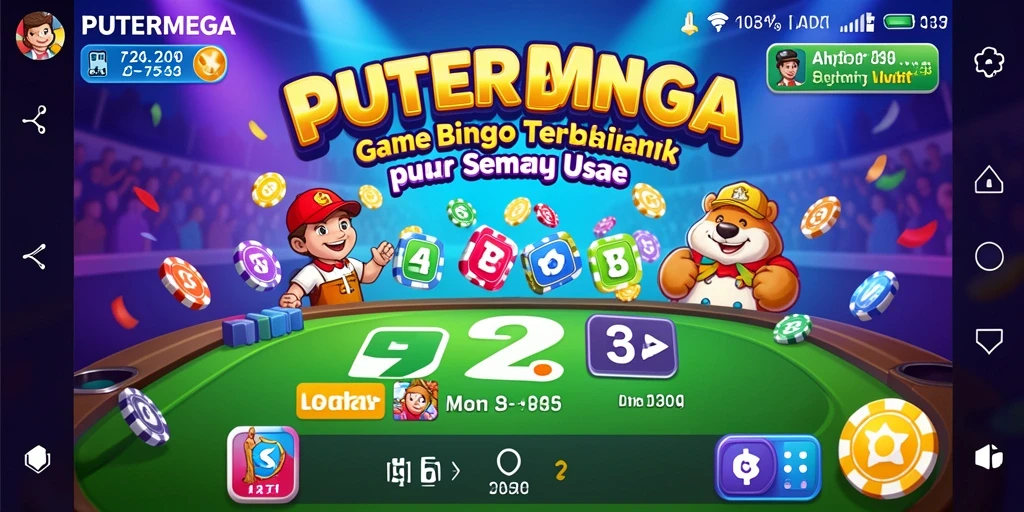 Tampilan gameplay PUTERMEGA yang seru dan menarik.