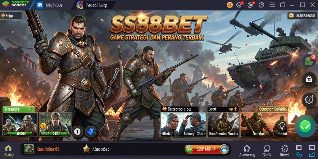 Tampilan menarik dari gameplay SLG yang mendalam.