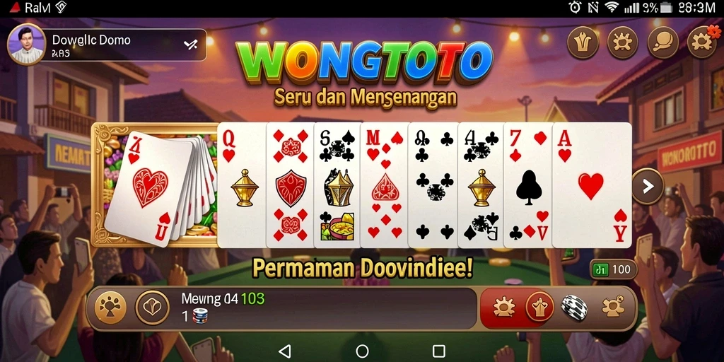Gameplay seru WONGTOTO dengan grafis menarik dan fitur interaktif.